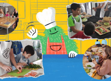 FOOD GAMES: השף הירוק פעילות להורים וילדים