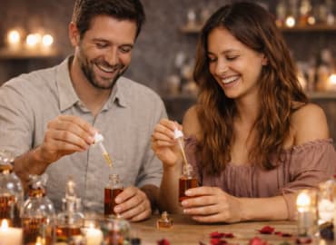 ספיישל וולנטיין: סדנה זוגית חגיגית להכנת בשמים יוקרתיים