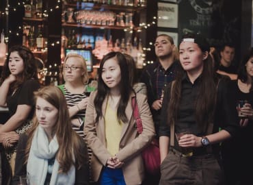 Political Expert speaks @ The Gallery Bar 