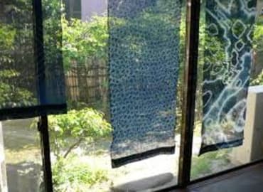 אומנות השיבורי -צביעת בדים יפנית עם מומחית טקסטיל