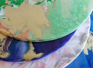 Make your own resin art Workshop