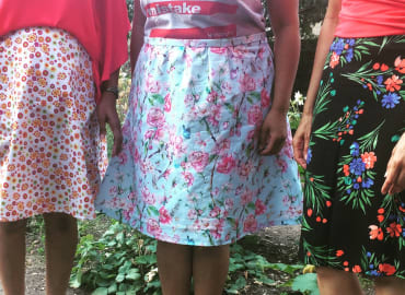 LEARN TO SEW: MAKE A SKIRT