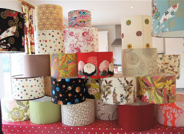 Make Your Own Funky Lampshade