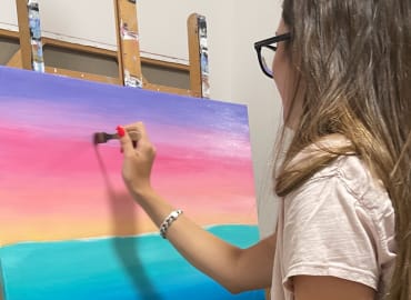 חיבור לציור: סדנאה חוויתית של ציור ואמנות 