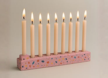 סדנת חנוכיות טרצו מעוצבות לחנוכה