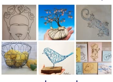 קורס פיסול בחוטי ברזל