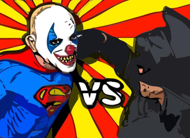 Free comedy in Hammersmith - Heroes vs Villains