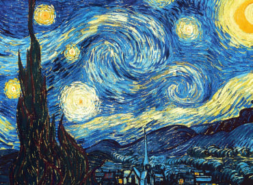 PopUp Painting: Van Gogh's Starry Night + Wine!