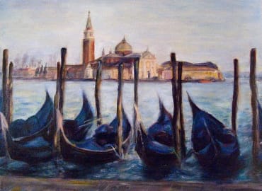 PopUp Painting: Paint Venice! + Glass of Wine