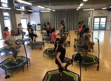 JOMBA Jumping - Trampolining TRIAL workout at JFS