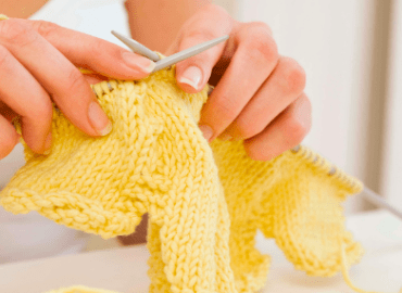 Knitting Class - Intermediate Level (6 hours tuition)