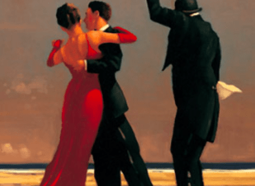 PopUp Painting: Paint Vettriano + Glass of Wine