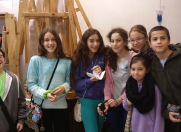 סדנת טעימות של  שילוב אמנות לנוער