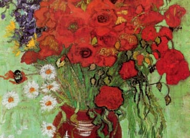 PopUp Painting: Paint Van Gogh Poppies!