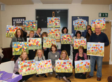 PopUp Painting: Paint the Poppy! + £5 Donation