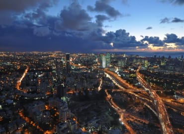 תצפית אסטרונומית על גג המגדל הגבוה ביותר בארץ!