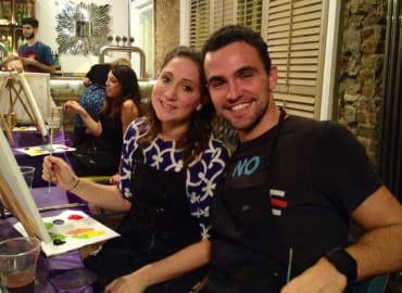 PopUp Painting: Paint the Mona Lisa + Wine!