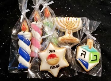 חנוכה 2016 | עיצוב עוגיות ברויאל אייסינג חגיגיות