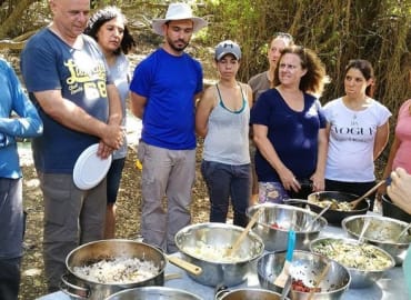 טיול לקטים: סיור ליקוט מעמיק וסדנת בישול מן הטבע
