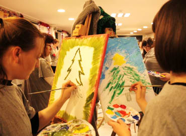  Paint Jam Christmas party   