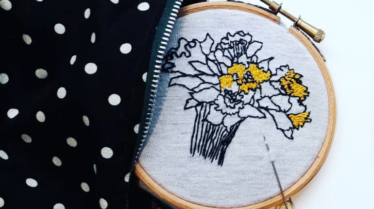 Make Your Own Embroidery Wall Hanging Funzing