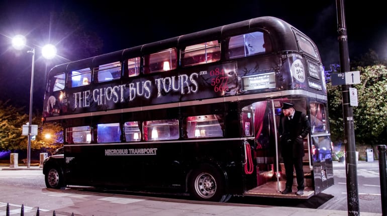 the ghost tour bus york