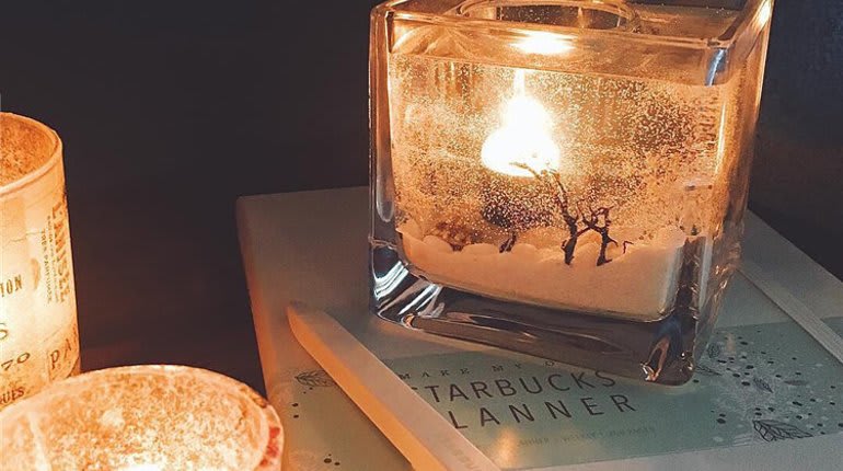 Christmas Gel Candle Making Workshop Funzing