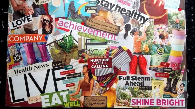 Create your life with a Vision Board for the New Year - Funzing