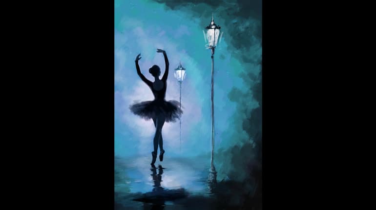 Masterpiece Painting Night Dance In The Dark Funzing