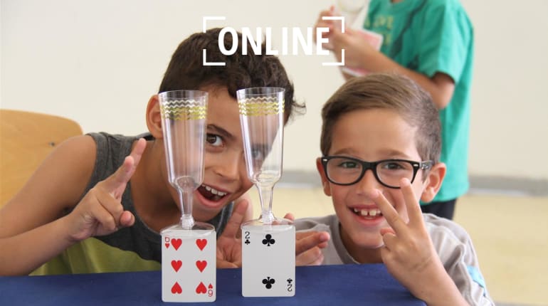 שיעור פרטי עם הקוסם הגדול בזום