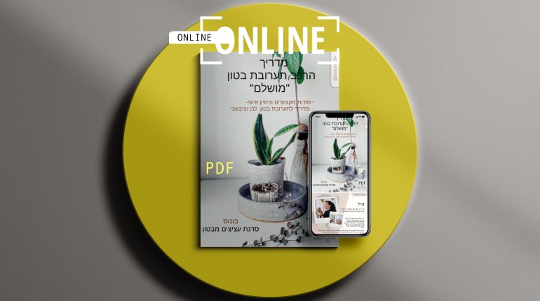  מדריך אונליין: הכל על הכנת תערובת בטון מושלמת