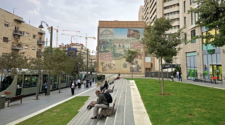 רחוב בדרך לעיר: סיור ברחוב יפו בירושלים