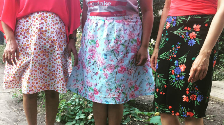 LEARN TO SEW: MAKE A SKIRT