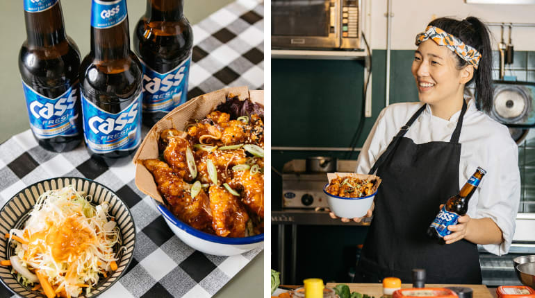 Korean KFC & Street Food Cooking Class