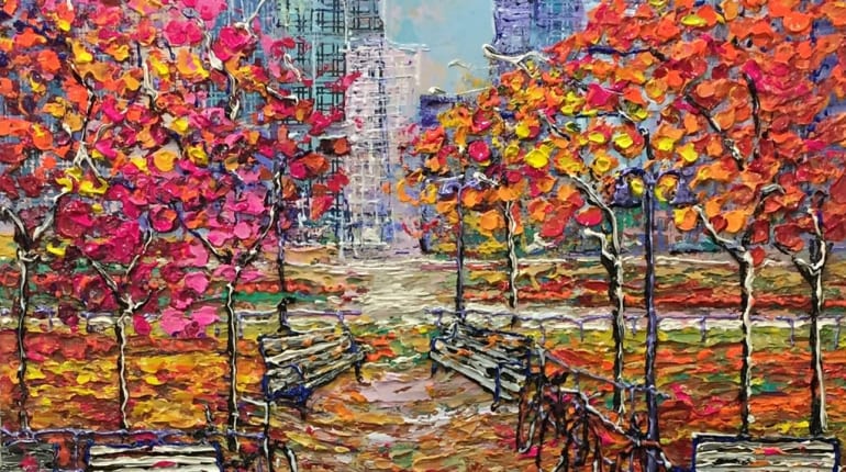 סיור בתערוכה ובבית  האומן אליק גרבר