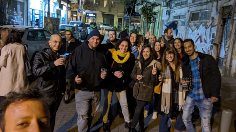 סיור לולנטיינז - סיור חיי לילה ומפגש עם אושיות 