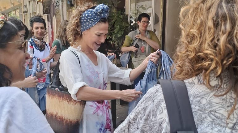 סיור טקסטיל ואופנה ברחוב הבדים נחלת בנימין