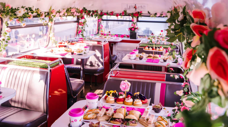 Classic Afternoon Tea London Sightseeing Bus Tour