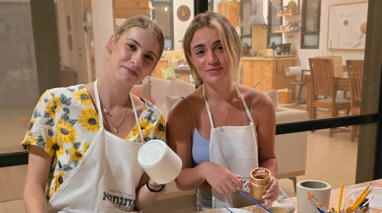 קסם של בטון – סדנת יצירה באווירה רגועה במושב חגור