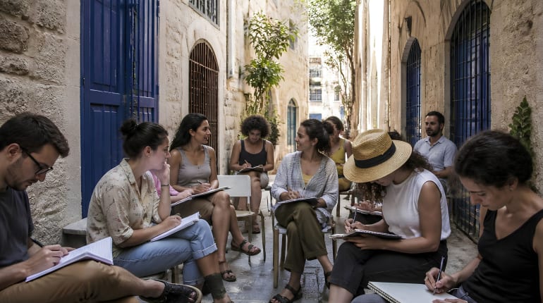 סיור סליחות וכתיבה ביפו העתיקה