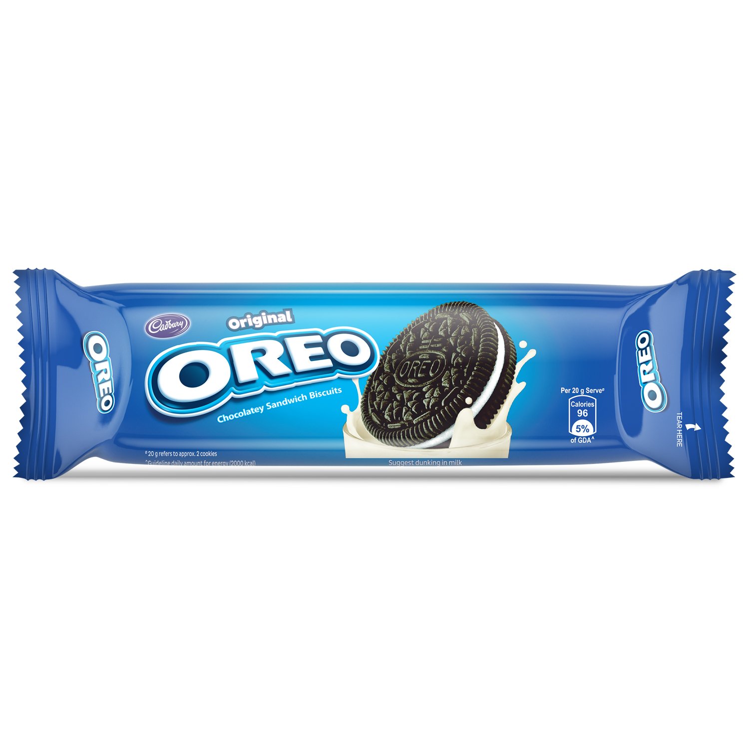 Cadbury Oreo Venilla Flavour Creme Sandwich Biscuit- 108.55 g