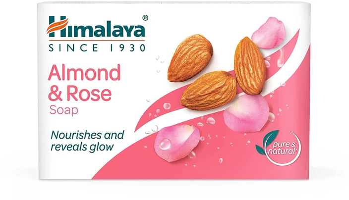 Himalaya Almond & Rose Soap 125g