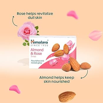Himalaya Almond & Rose Soap 75g - extra image