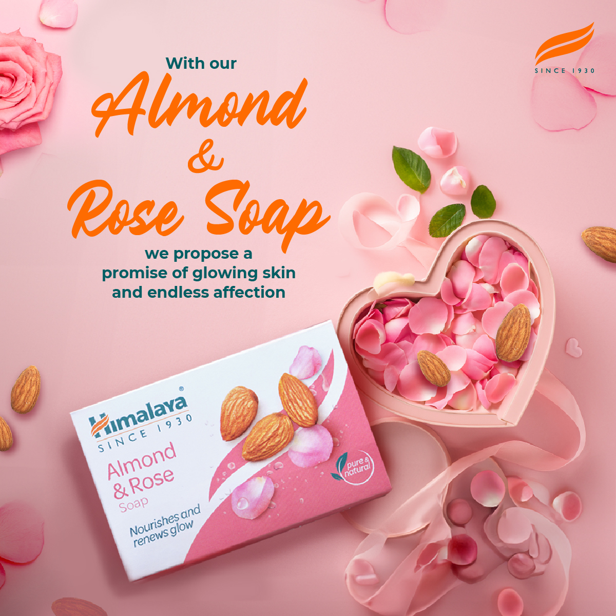 Himalaya Almond & Rose Soap 75g - extra image