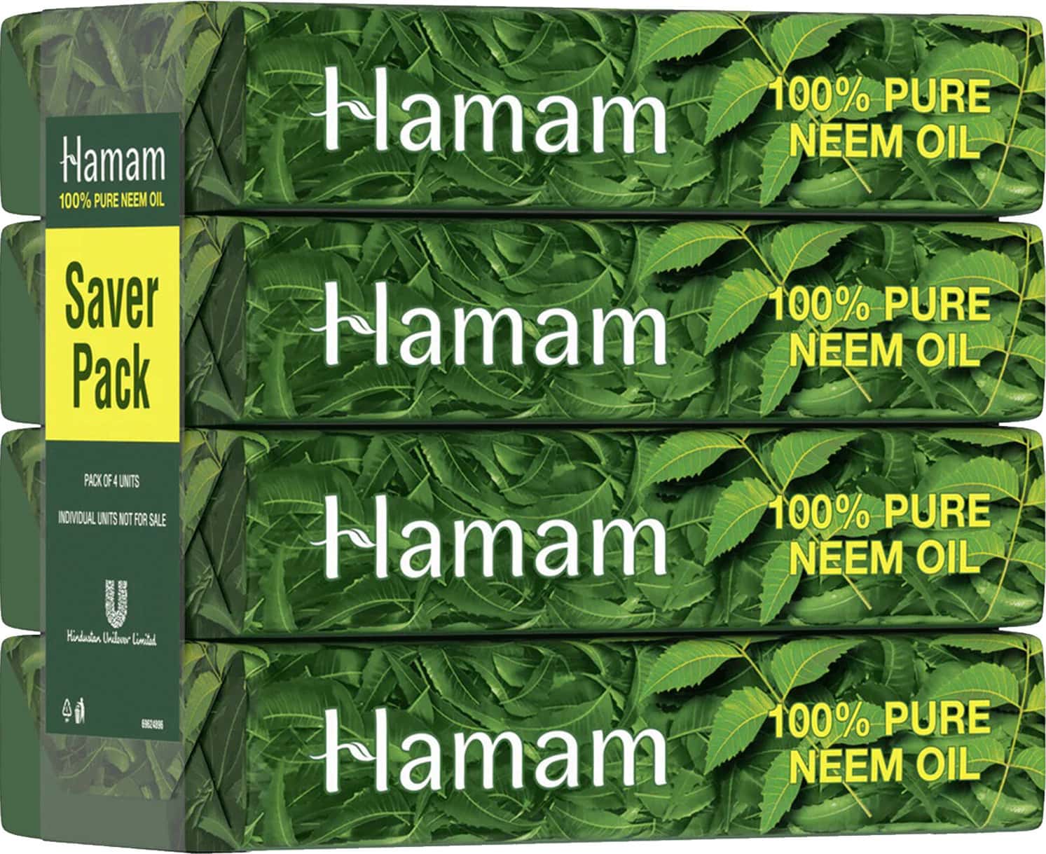 Hamam 100% Pure Neem Oil - 4 Units * 100g