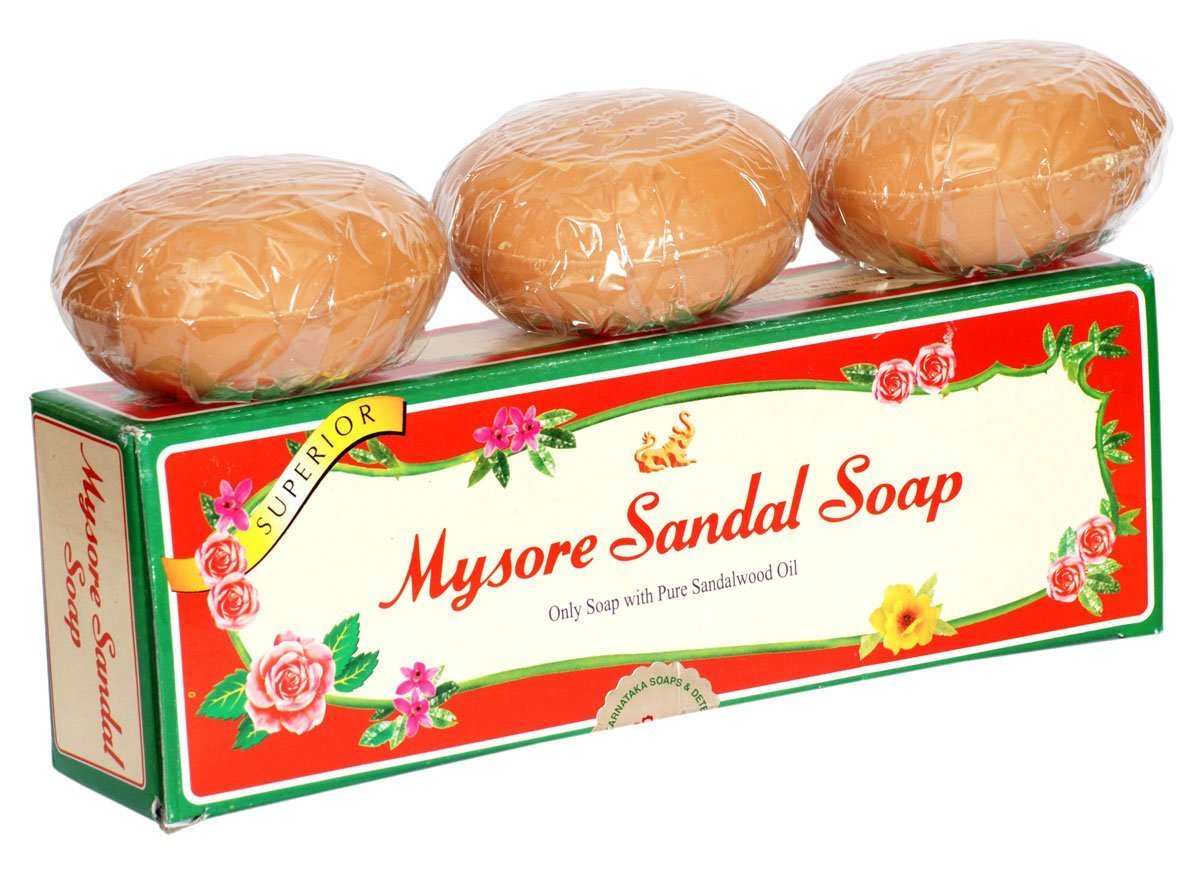 Mysore Sandal 450g Pack of 3 Soaps
