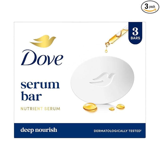 Dove Serum Bar Nutrient Serum Deep Nourish - 3 Units * 125g Each