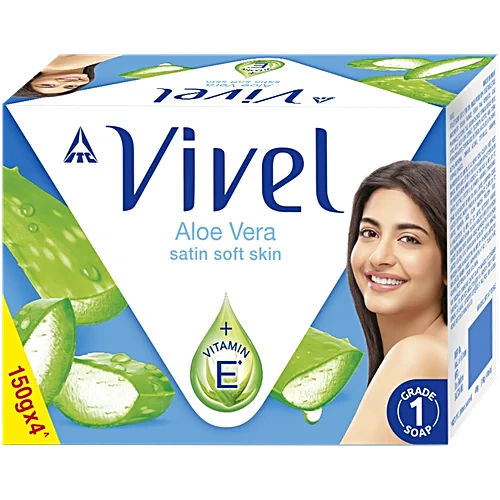 Vivel Aloe Vera Satin Soft + Vitamin E 100g