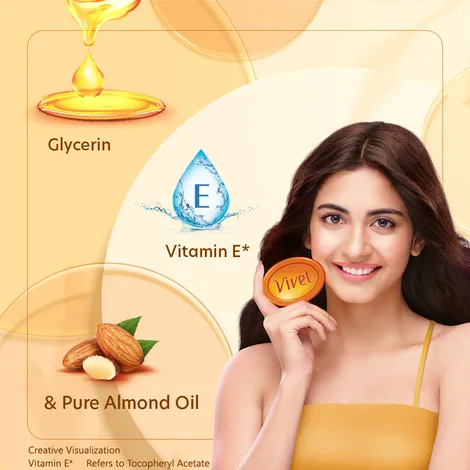 Vivel Pure Sandal Oil Soft & Glowing Skin Soap 42g - extra image