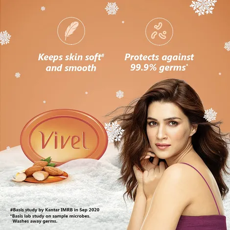 Vivel Pure Sandal Oil Soft & Glowing Skin Soap 42g - extra image